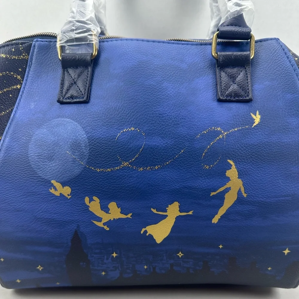 Loungefly Disney Peter Pan Night Sky Satchel Bag